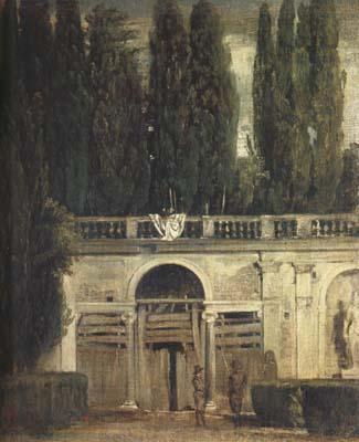 Diego Velazquez Villa Medici in Rome (Facade of the Grotto-Logia) (df01) France oil painting art